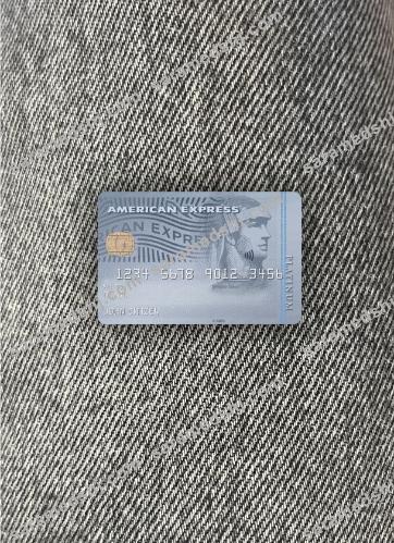 USA Bank of the West bank AMEX platinum card photolook front